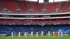 Liga Mistrzów. Atalanta Bergamo - Paris Saint-Germain. Piłkarze uczcili ofiary koronawirusa