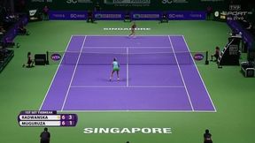 Skrót lob i smecz w jednej wymianie? Tak gra Radwańska