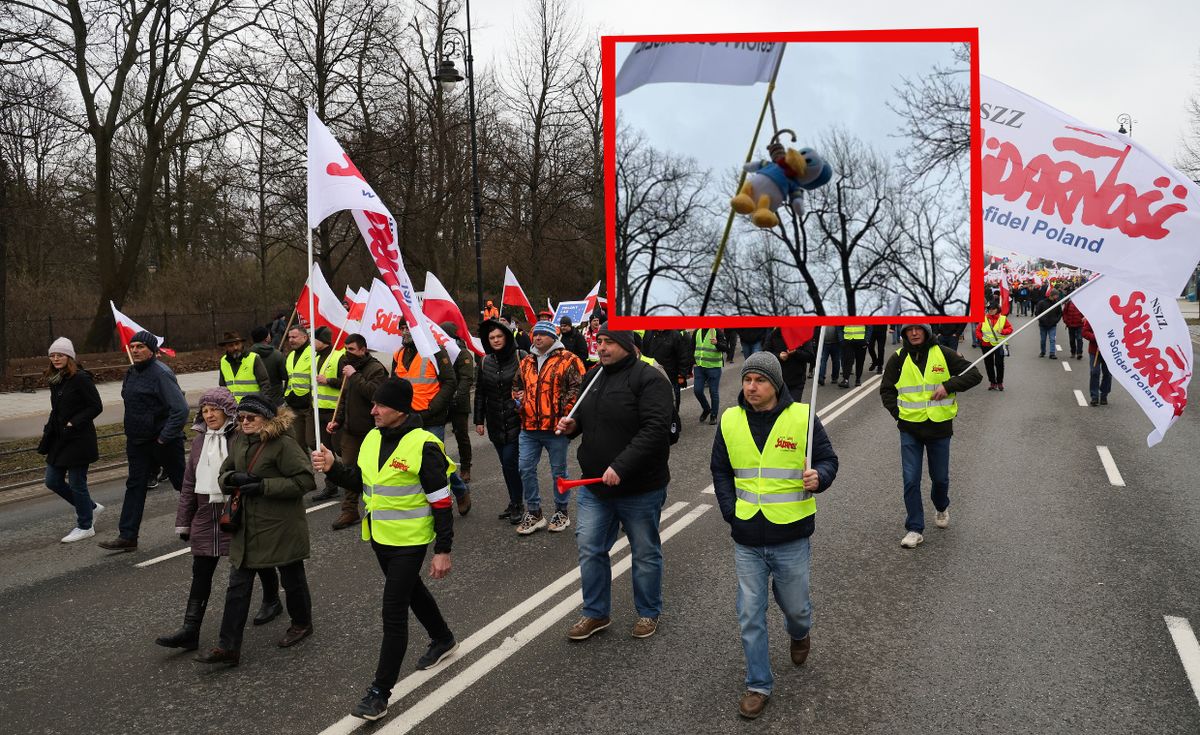 Trwa protest rolników