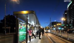 AMS zaprezentował nowy model wiat przystankowych w Poznaniu
