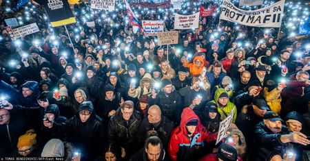 Prezydent Słowacji powiedziała "nie". Ludzie od razu wyszli masowo na ulice