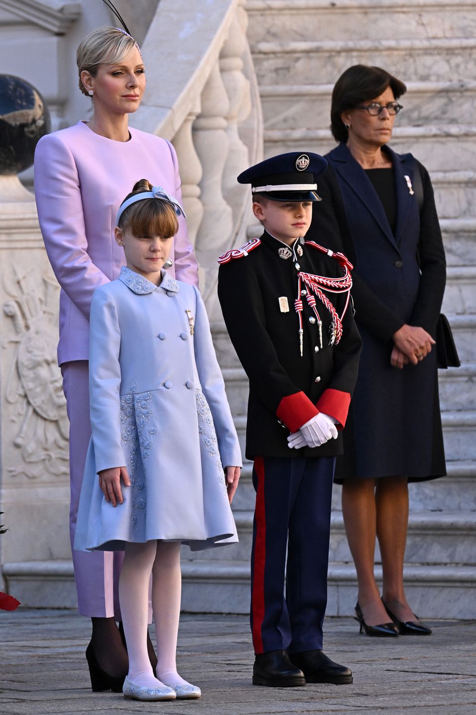 Księżna Charlene z dziećmi