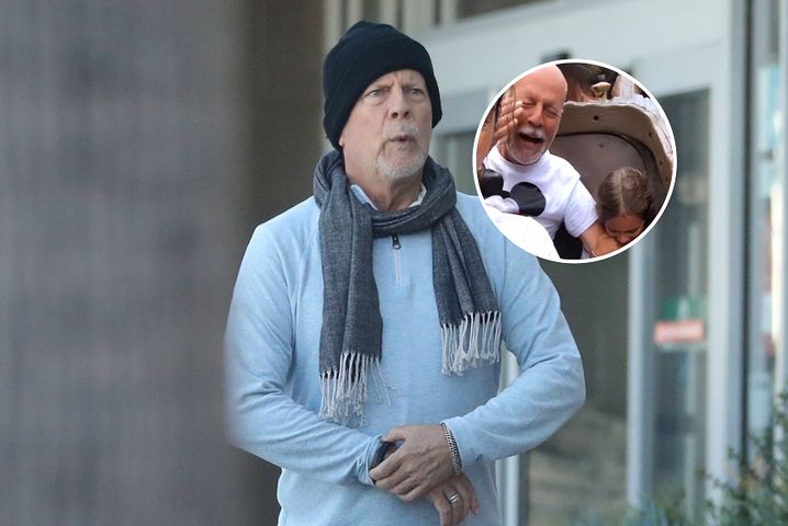 Bruce Willis w Disneylandzie. Żona aktora opublikowała wzruszające nagranie