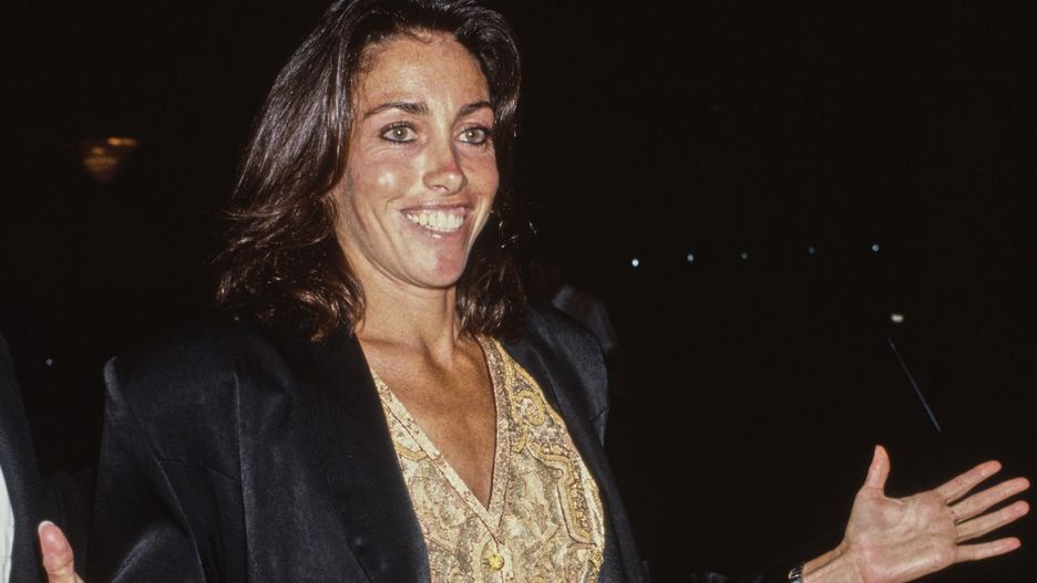 Heidi FleissAmerican procurer Heidi Fleiss wearing a gold coloured top and black jacket with black skirt, US, 1993. (Photo by Vinnie Zuffante/Getty Images)Vinnie Zuffantehuty36684
