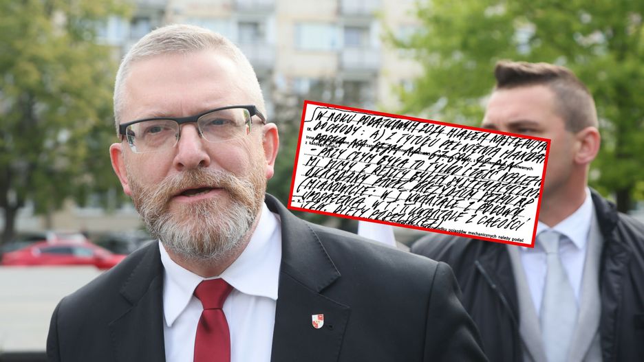 Grzegorz Braun narzeka w oświadczeniu majątkowym