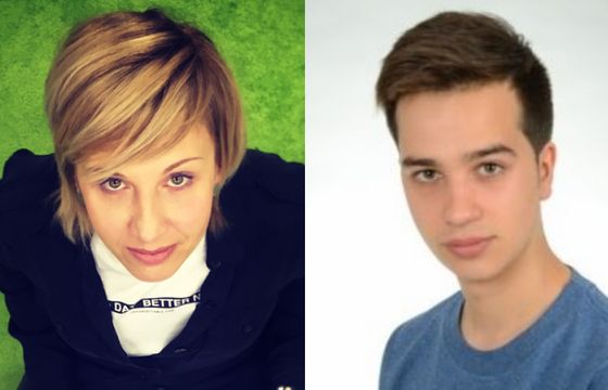 Marta Stawska, Marta Maksym i Filip Kopeć w Papaya Films