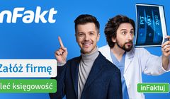 Radosław Kotarski i Włodek Markowicz w kampanii inFakt