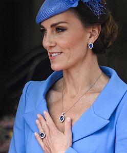 Księżna Kate musiała uważać na dekolt. Eleganckie wdzianko okazało się zdradliwe