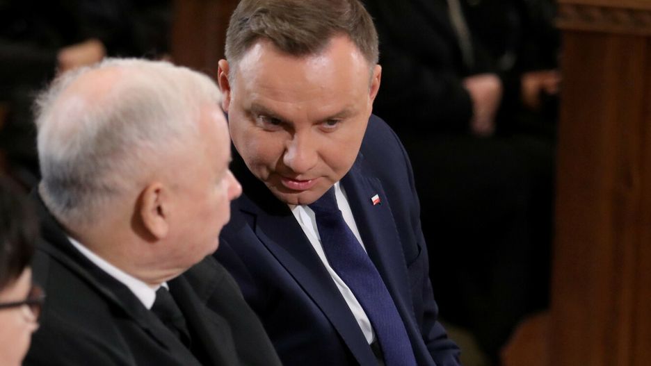 Prezydent Andrzej Duda i prezes PiS Jaroslaw Kaczyński - aut. Piotr Molecki