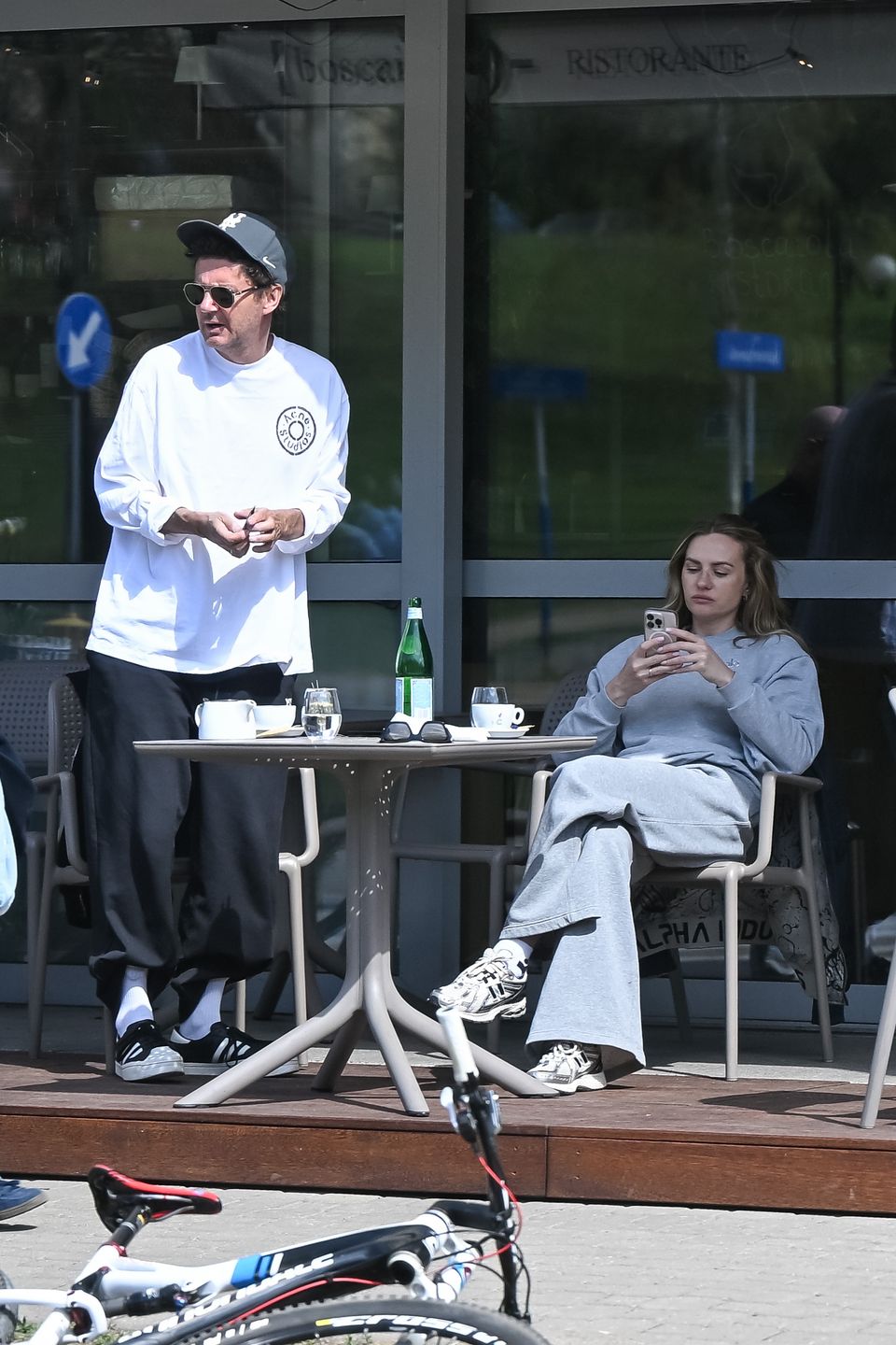 Kuba Wojewódzki i Żaneta Rosińska sfotografowani w restauracji