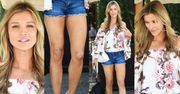 #TRENDY: Joanna Krupa w dżinsowych szortach