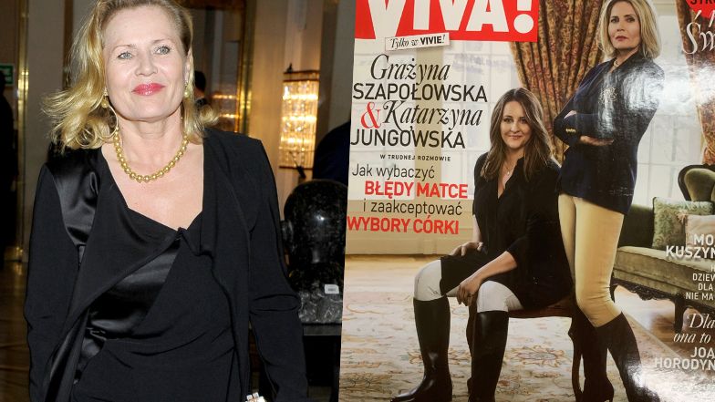 Grażyna Szapołowska w "VIVIE!" opowiadała o relacji z córką