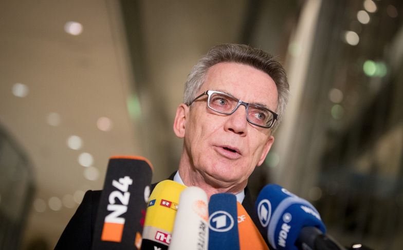 Minister spraw wewnętrznych Niemiec Thomas de Maiziere