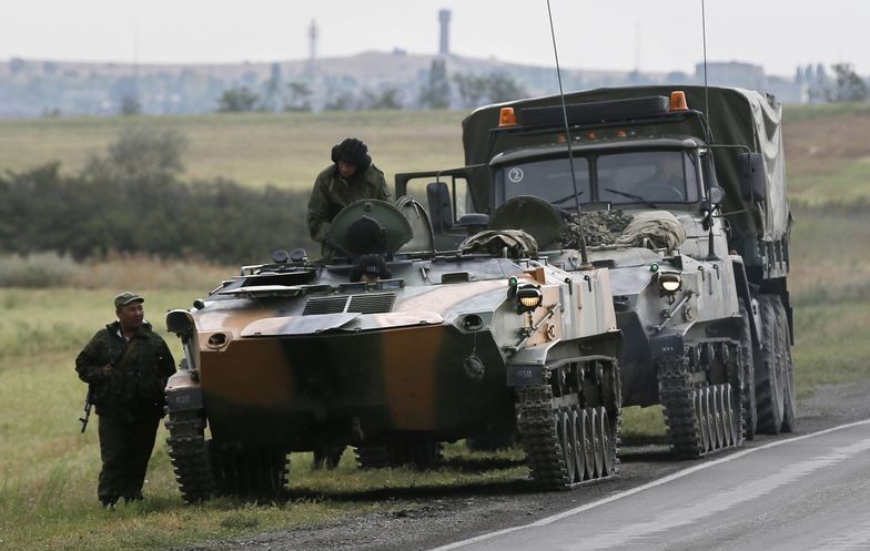 Wojna na Ukrainie. Rebelianci zestrzelili samolot wojskowy