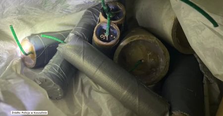 Wynajmował garaż, w środku znaleźli materiały wybuchowe. 37-latek usłyszał cztery zarzuty