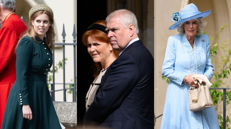 Royalsi na wielkanocnym nabożeństwie
