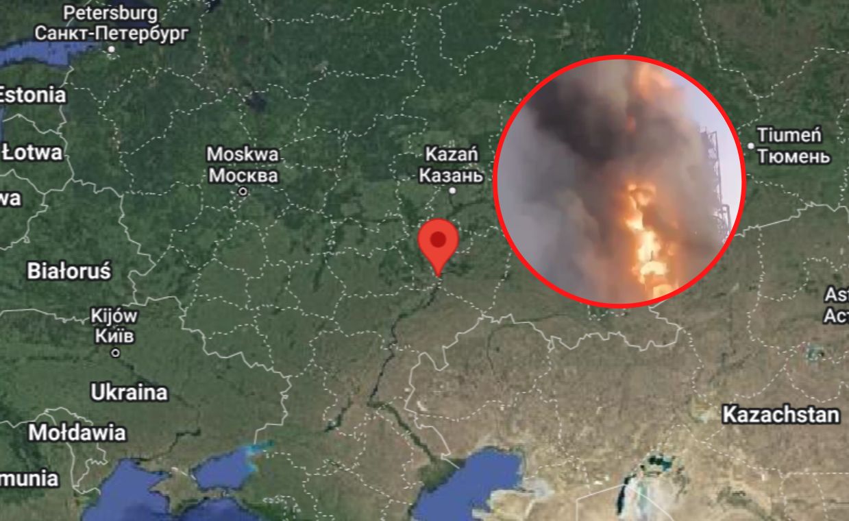 The attack occurred overnight from Friday to Saturday on the refinery in Syzran.