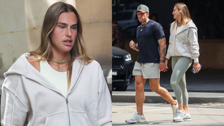 Aryna Sabalenka sfotografowana z partnerem