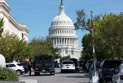 Alarm bombowy przed Biblioteką Kongresu USA