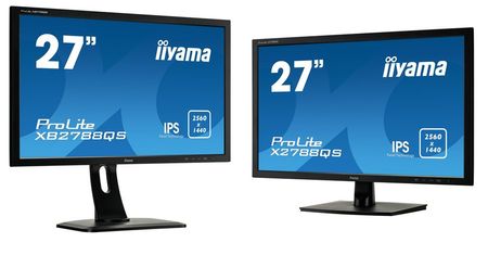 iiyama X2788QS-B1 i XB2788QS-B1 - 27-calowe monitory do pracy i biura