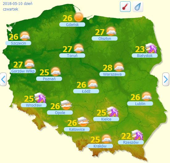 Lepiej wziÄÄ ze sobÄ parasolkÄ i zaÅoÅ¼yÄ pÅaszcz