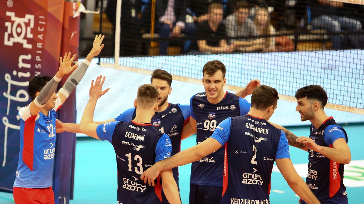 WP SportoweFakty / Monika Pliś / Na zdjęciu: siatkarze grupy Azoty ZAKSY Kędzierzyn-Koźle