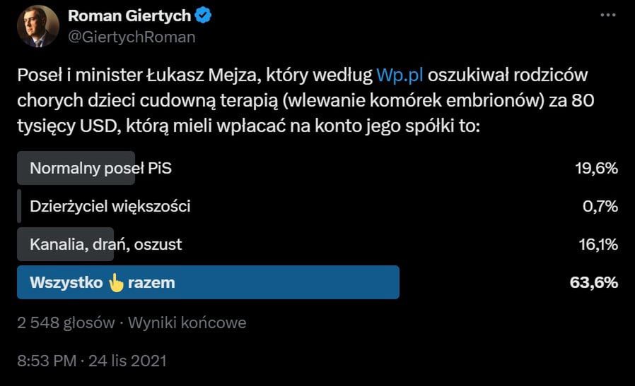 Wpisy mecenasa Romana Giertycha