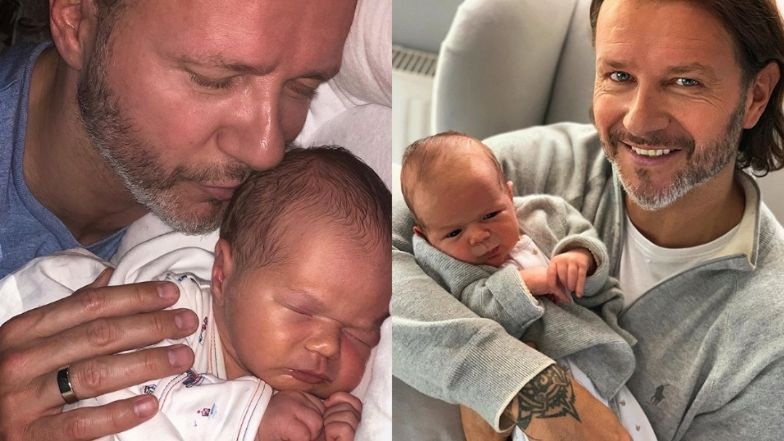 Małgorzata Rozenek i Radosław Majdan świętują Dzień Ojca