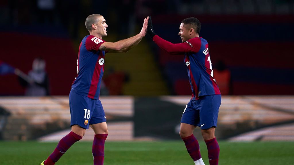 Getty Images / Manuel Queimadelos/Quality Sport Images / Na zdjęciu od lewej: Oriol Romeu i Vitor Roque