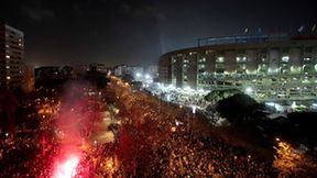 El Clasico. FC Barcelona - Real Madryt. Protesty Katalończyków pod Camp Nou (galeria)