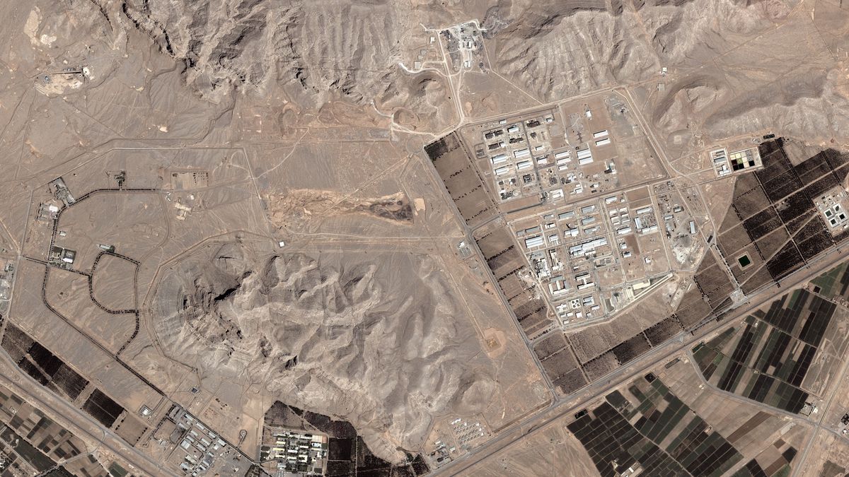 Zbombardowane obiekty nuklearne w Iranie