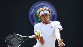 Wimbledon: problemy żołądkowe przeszkodziły Alexandrowi Zverevowi