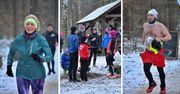 Toruń: -9 i śnieg nie zatrzymał biegaczy. Zimowy parkrun w Toruniu
