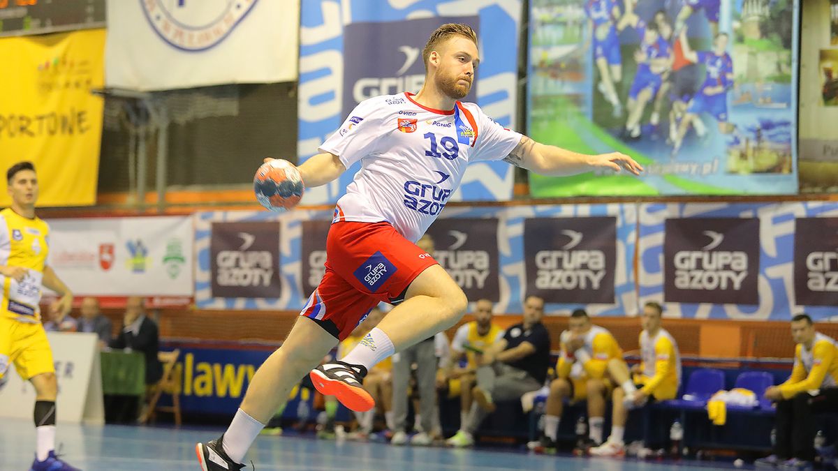 Materiały prasowe / KS Azoty Puławy/Grzegorz Sierocki / Na zdjęciu: Łukasz Rogulski