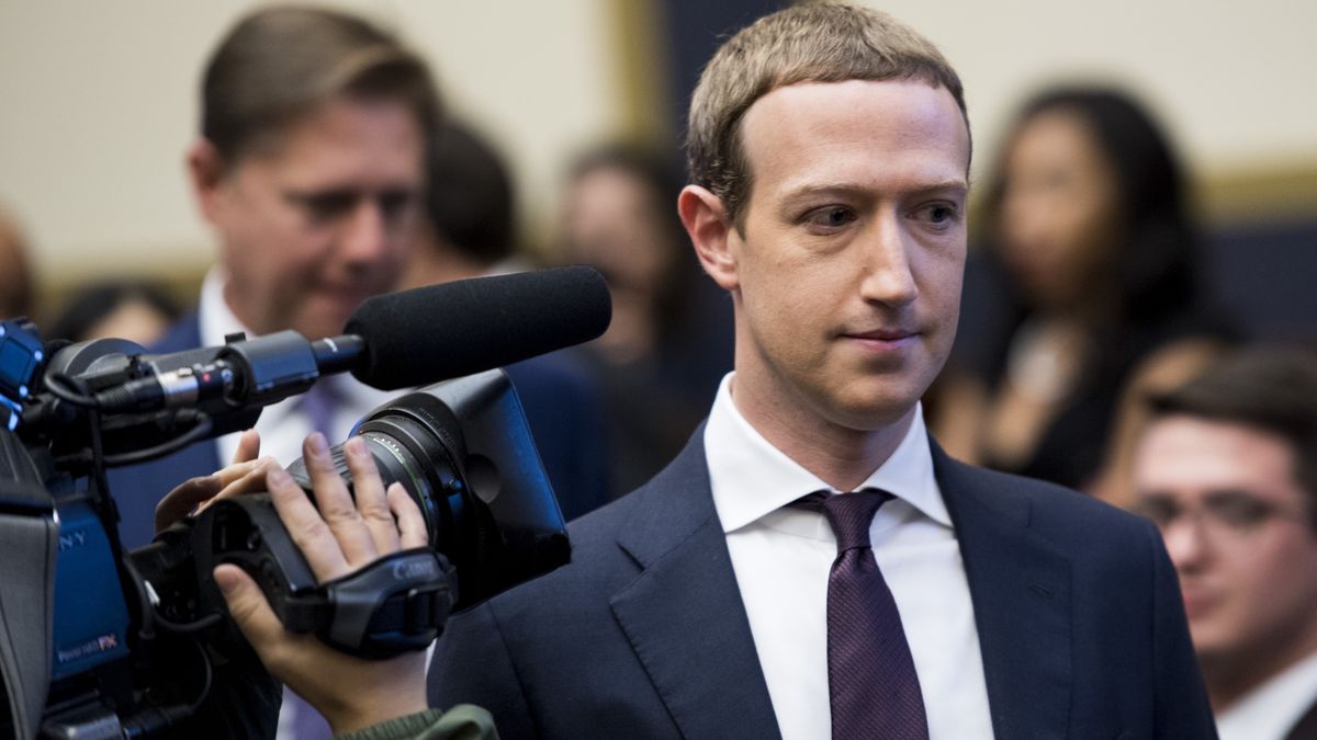 UNITED STATES - OCTOBER 23: Mark Zuckerberg,  Chairman and Chief Executive Officer of Facebook, arrives to testify during the House Financial Services hearing on An Examination of Facebook and Its Impact on the Financial Services and Housing Sectors on Wednesday, Oct. 23, 2019. (Photo By Bill Clark/CQ-Roll Call, Inc via Getty Images)