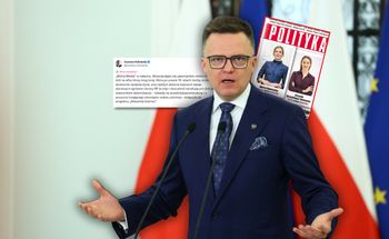Hołownia wściekły po okładce "Polityki". "Wara od rodzin polityków"
