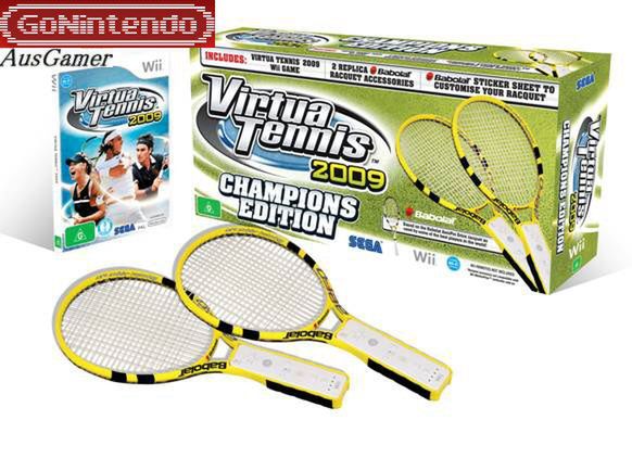 Virtua Tennis 2009 na Wii w wersji kompletnej