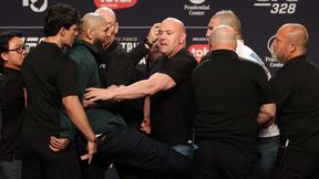 Ostre spięcie przed galą UFC. Chamzat Czimajew kopnął Seana Stricklanda