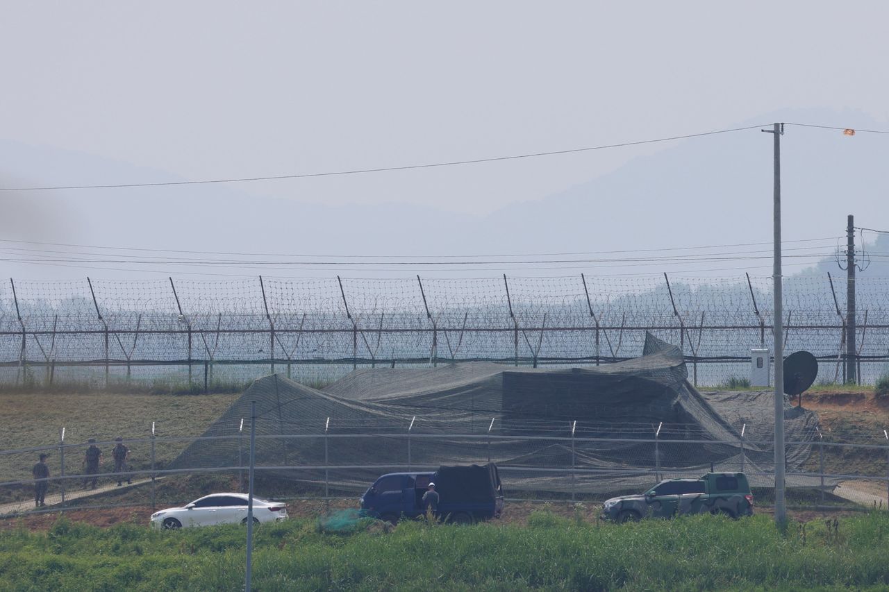 Incident on the South Korean and North Korean border.