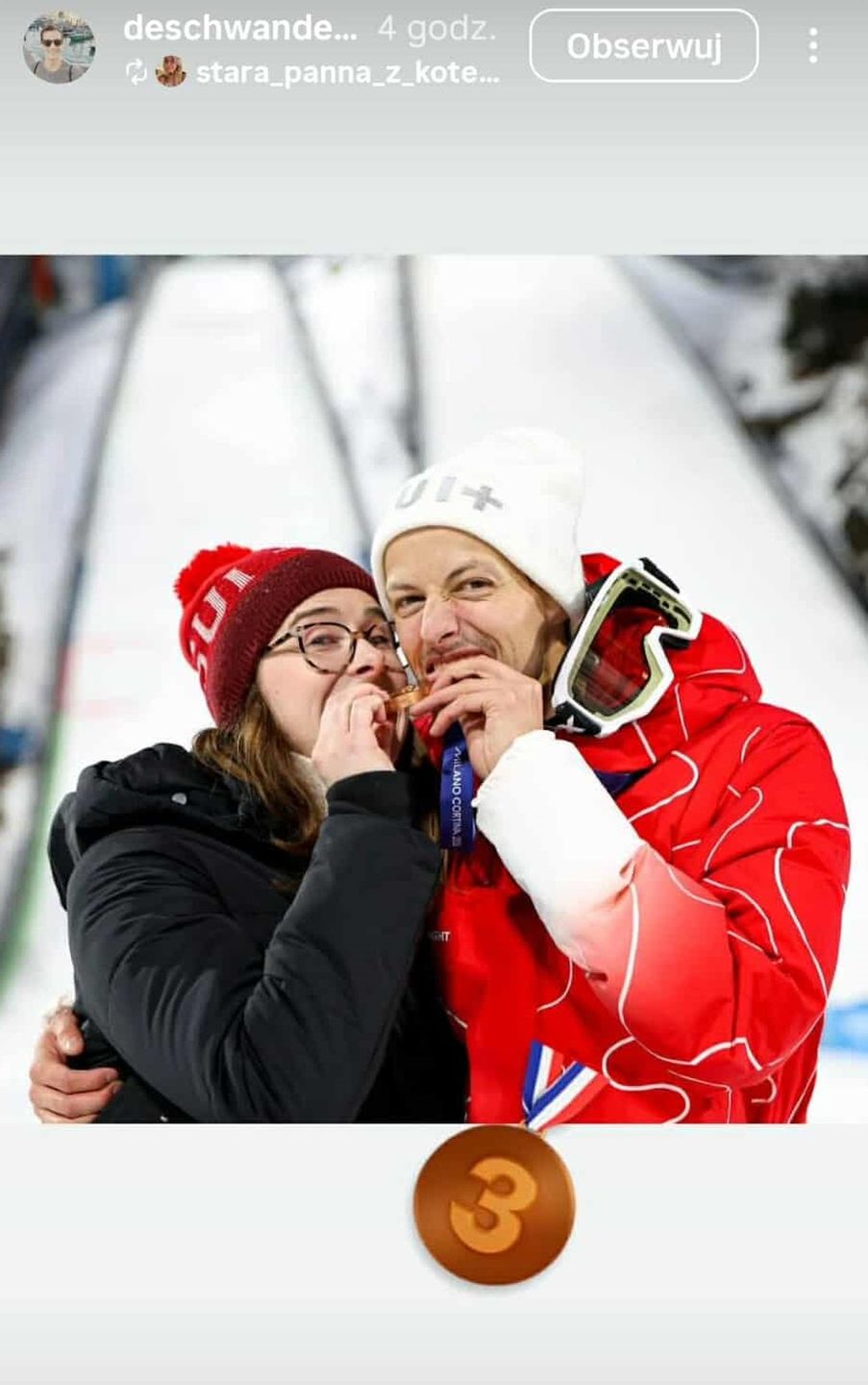 Gregor Deschwanden i Maria Grzywa