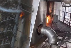 Ostrzegali przed "misją specjalną". Pożar na terenie rafinerii w Mozyrzu