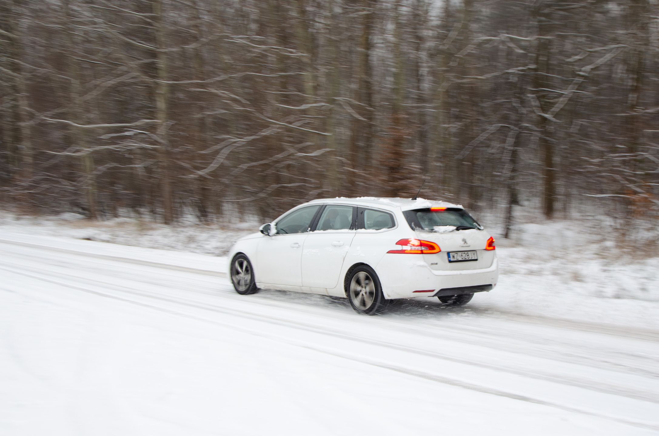 Hamowanie na śniegu