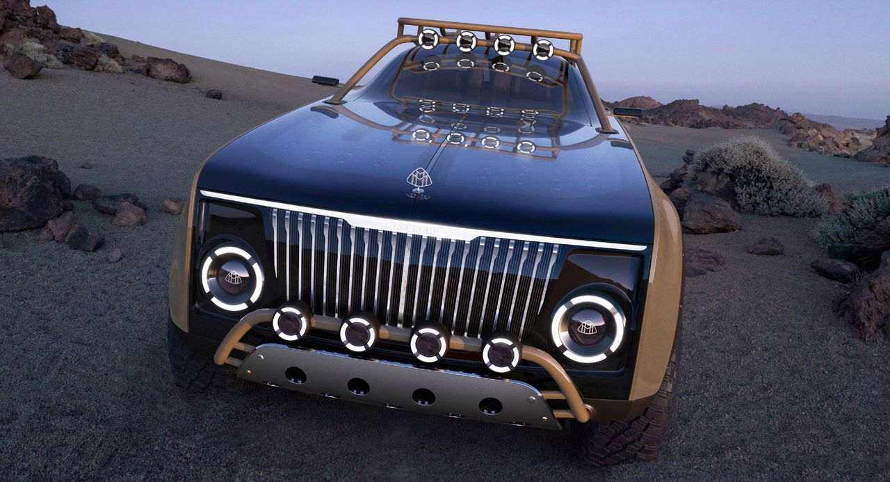 Project Maybach Virgil Abloh to najdziwniejszy off-roader, jakiego dziś zobaczysz