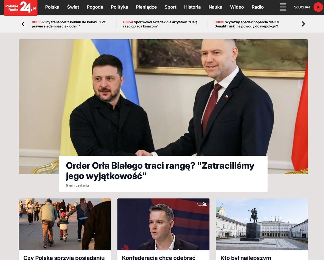 Polskie Radio 24 z nowym portalem. Wycofano reklamy