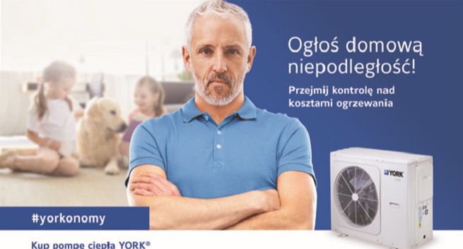 York kampanią zachęca do instalowania pomp ciepła