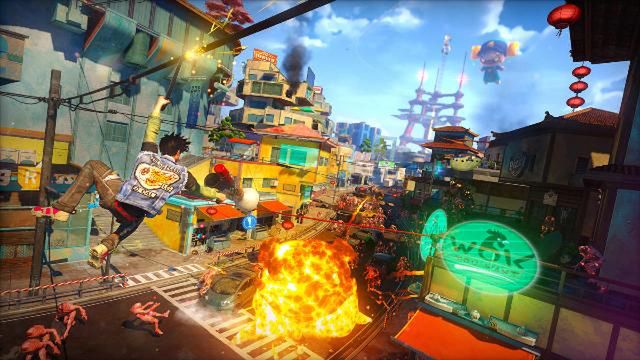 Intro oraz fragment rozgrywki z Sunset Overdrive