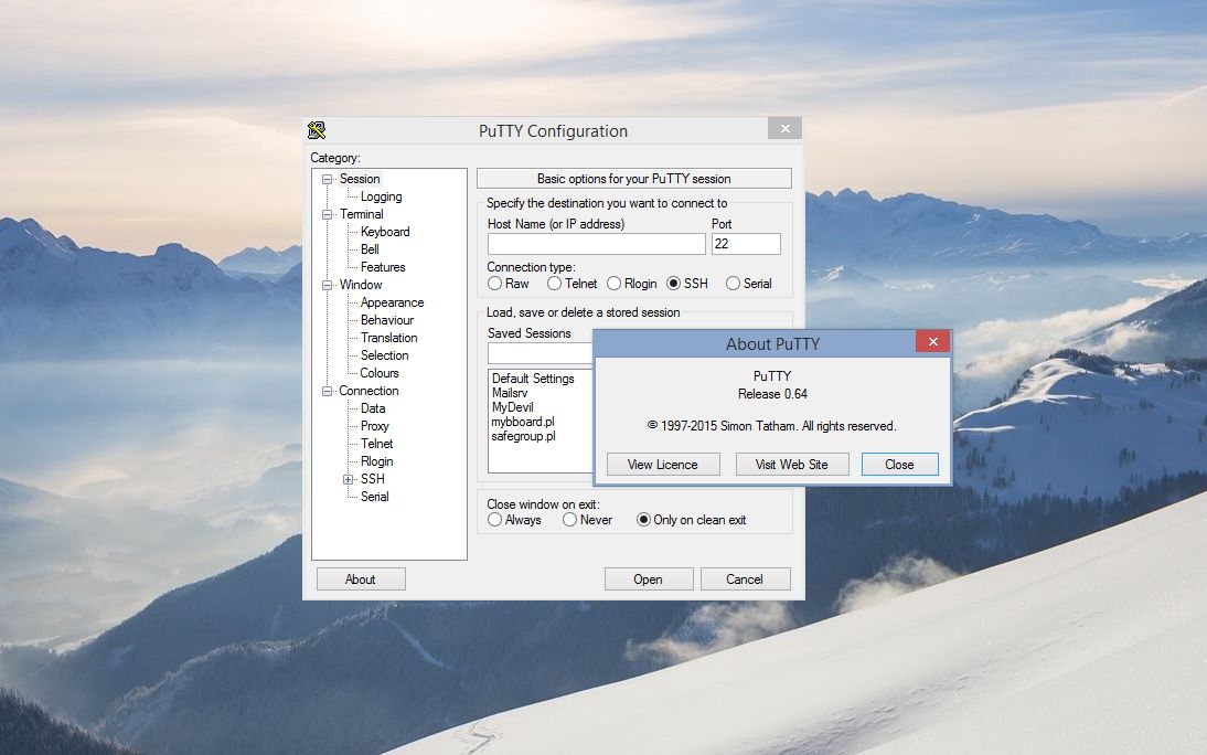 Tak powinna wyglądać prawdziwa wersja PuTTy