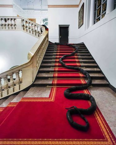 Wąż w pałacu prezydenckim