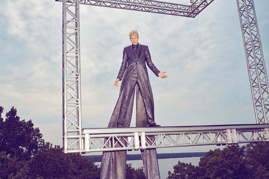 Łukasz Bogusławski - sesja na wysokościach, Top Model odcinek 6