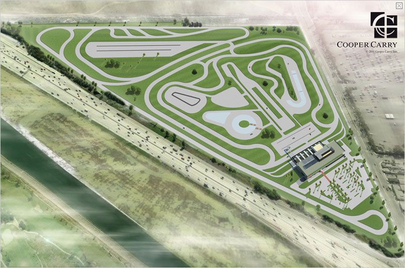 Projekt Porsche Experience Center w USA